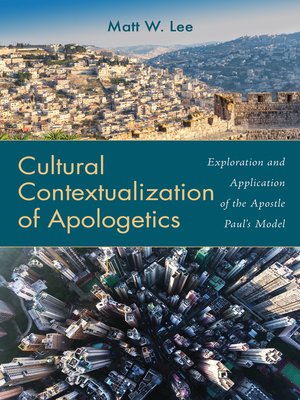 cover image of Cultural Contextualization of Apologetics